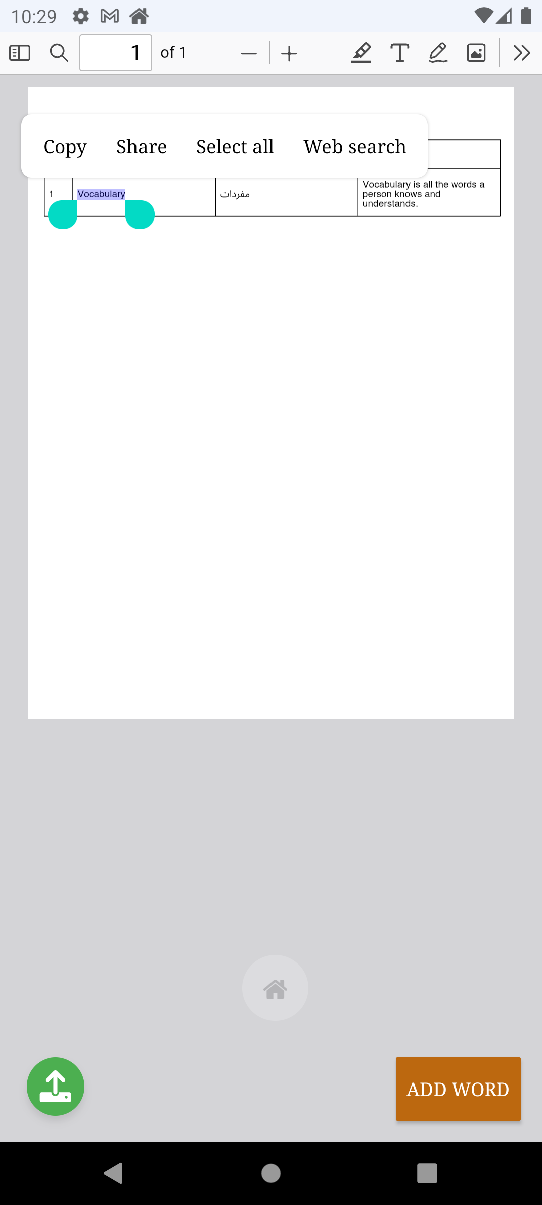 Word Capture